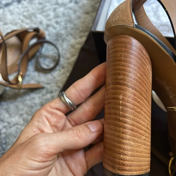 Gucci Tan Leather Heels - Picture 13 of 14